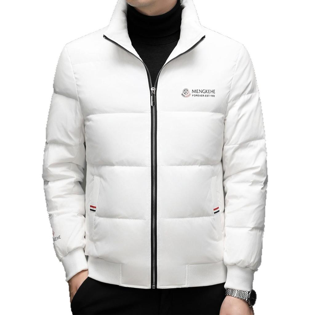 Men's Winter Thick Stand Collar Down Jacket - Trendy, High-End, Rogue Chic, Warm Bread Jacket Casual Outerwear