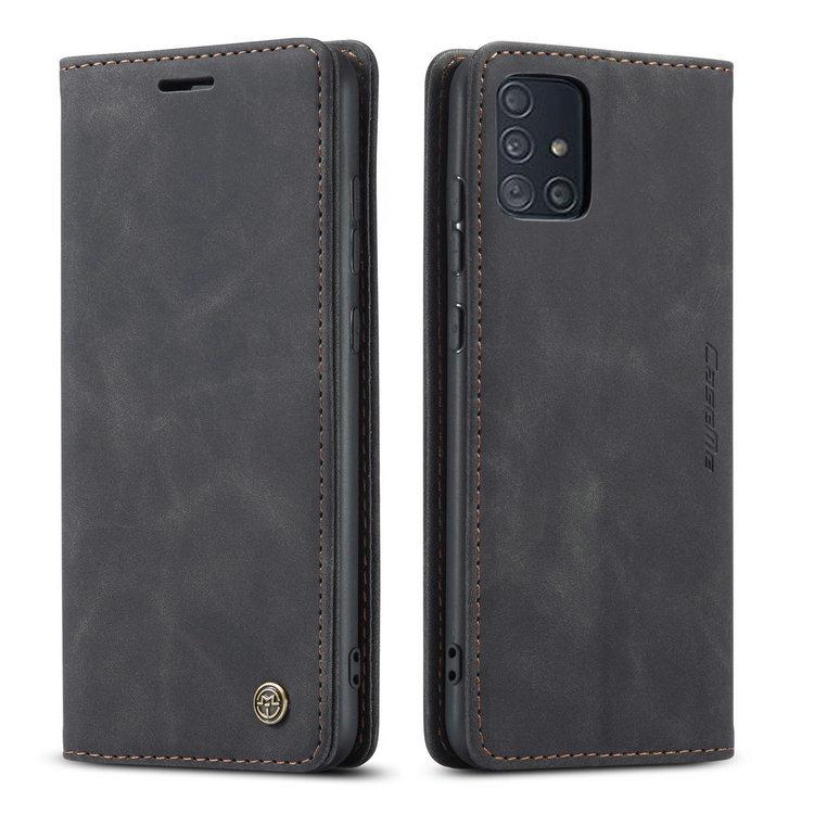 Suitable for Samsung A13 phone case, magnetic anti-drop A71 leather case, A35 protective cover with card slot, flip cover type