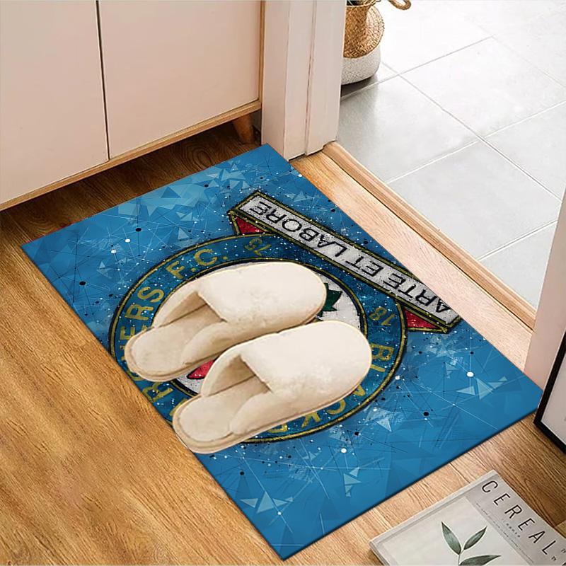 Rovers Crest Football Club Printed Office Carpet Chair Cushion  Entryway Rug, Rugs for Living Room, Bedroom Christmas gifts