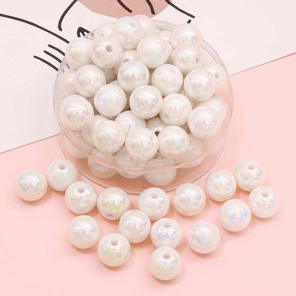 Colorful Loose Beads for DIY Bracelets, Phone Charms, Key Chains, and Jewelry Accessories