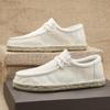 Men's Trendy Linen Canvas Casual Shoes - Summer Fisherman Style