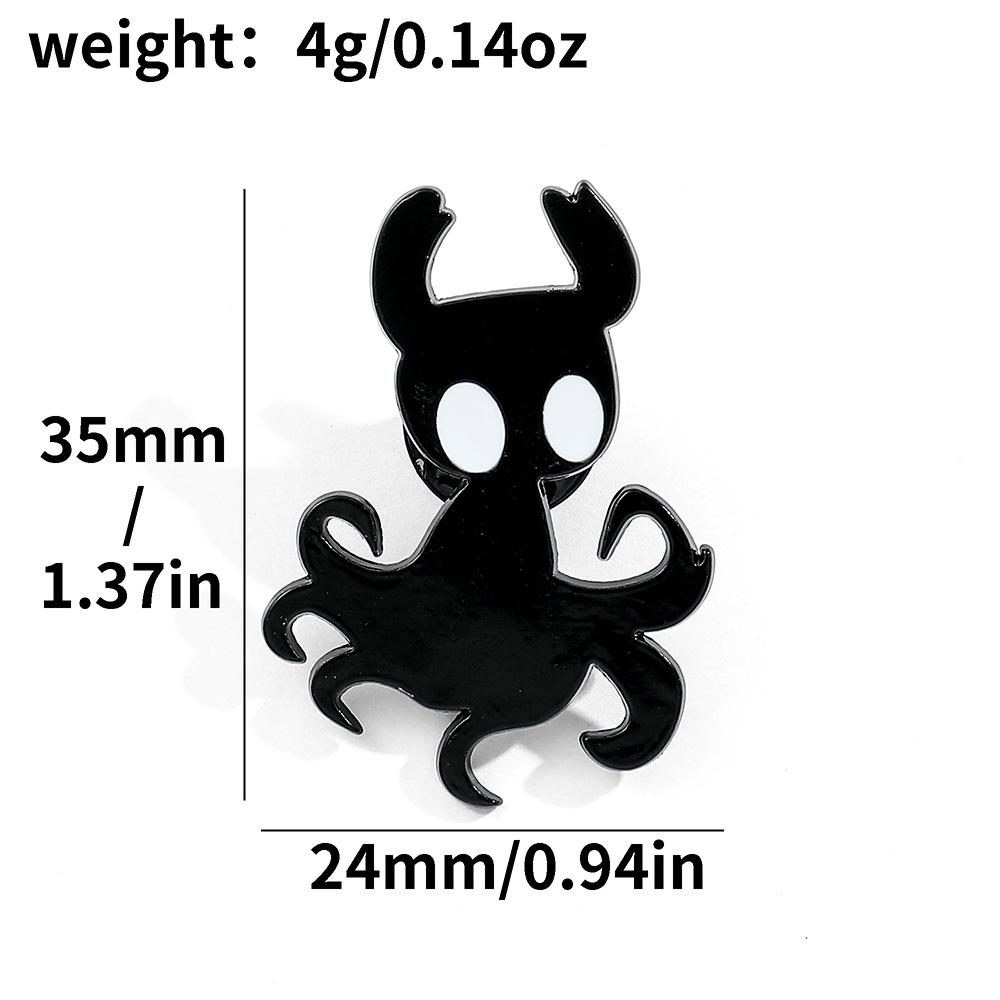 Game Character Peripheral Metal Badge Hollow Knight Hollow Knight Brooch Bag