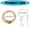 Adjustable Snake Necklace Alloy Charm Bracelet Wristband Jewelry Gift For Seamless Style Transition