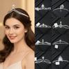 Crystal Rhinestone Wedding Bride Crown Alloy Material Princess Crown Hair Jewelry  Wedding Ceremony
