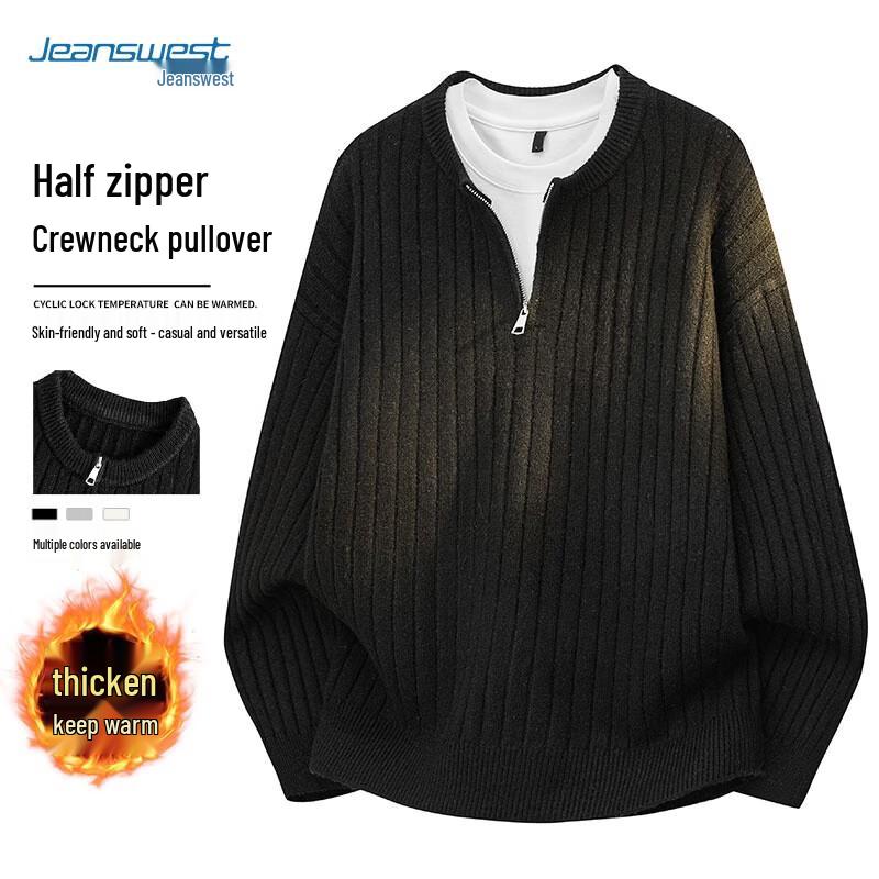 Jeanswest Men s Loose Fit Crew Neck Sweater M