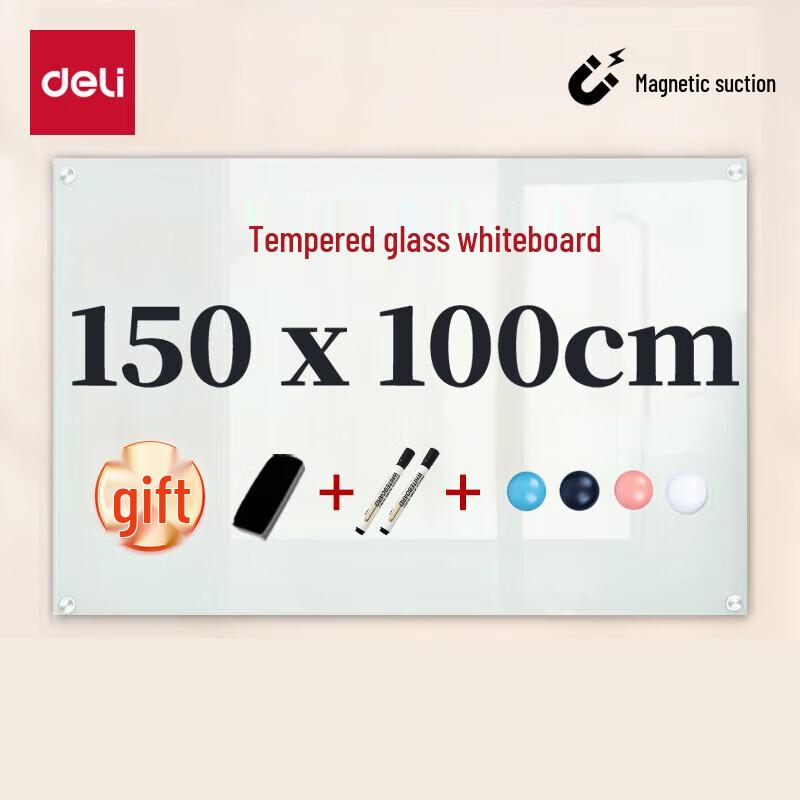 Deli BYD-109 Magnetic Whiteboard with Stand