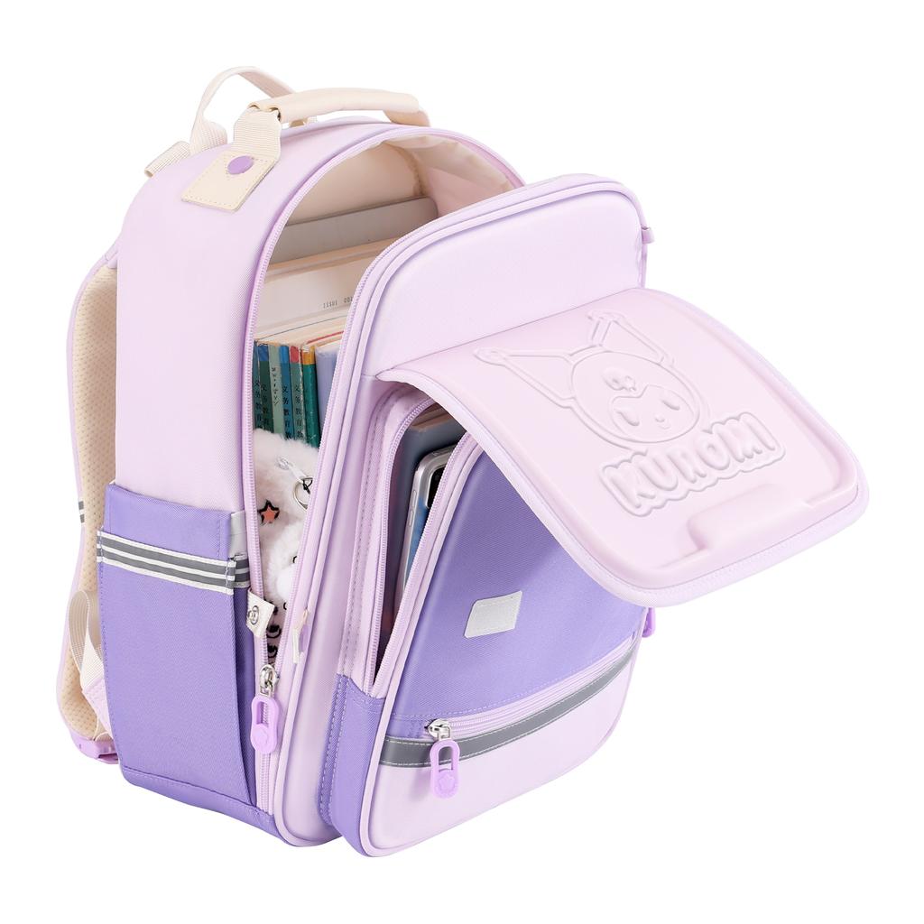 New Sanrio Artificial Leather, Polyester Student Bag Kids' Taro Purple Pink TGKT0119C