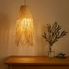 Pendant Light Shade Braided Doum Palm 20x15cm