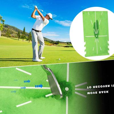 Golf-Trainingsmatten, Schwungerkennung und Schlagen, tragbare Golf-Trainingsmatte