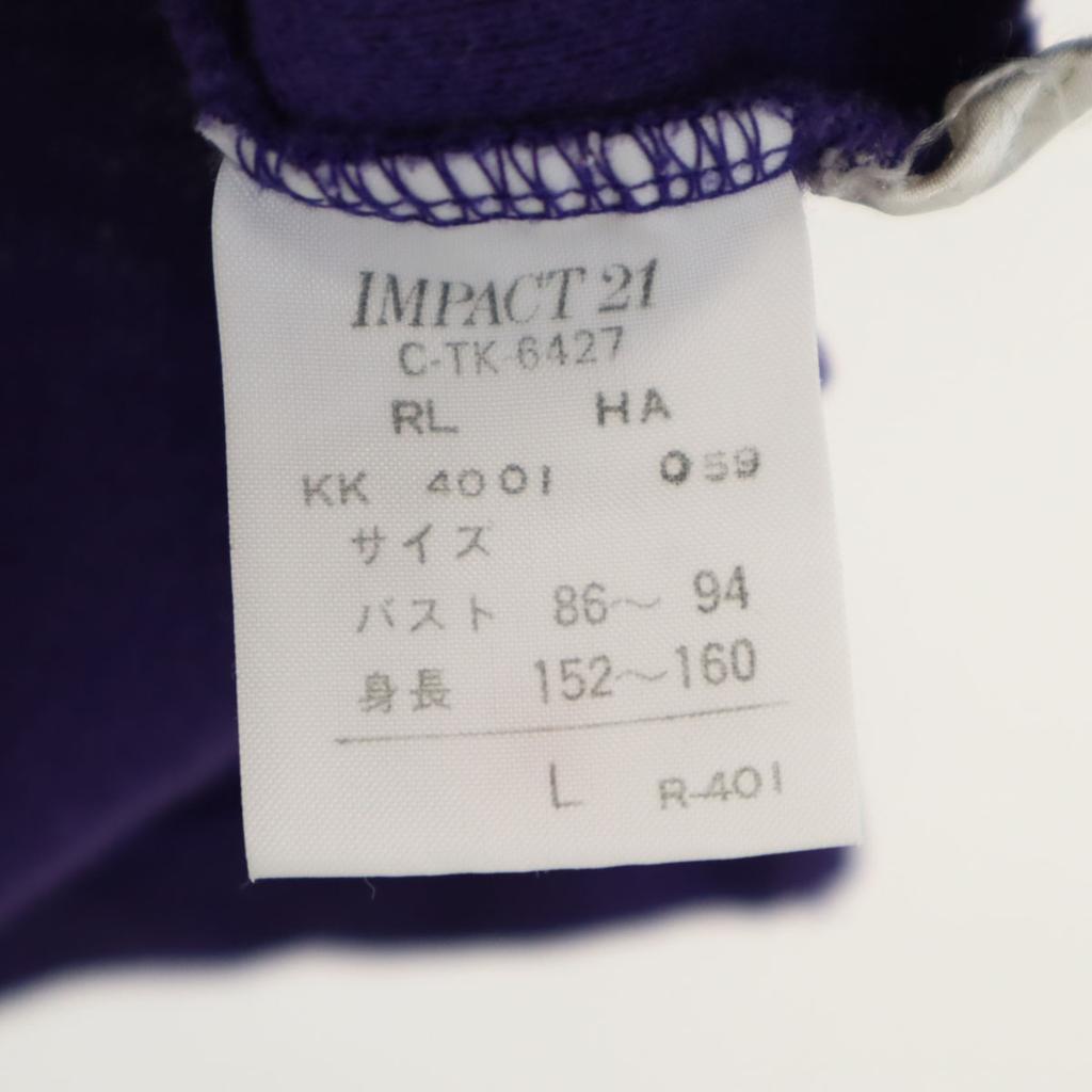 POLO SPORT RALPH LAUREN Short sleeve Polo shirt L Purple Impact 21 Pique Women Used