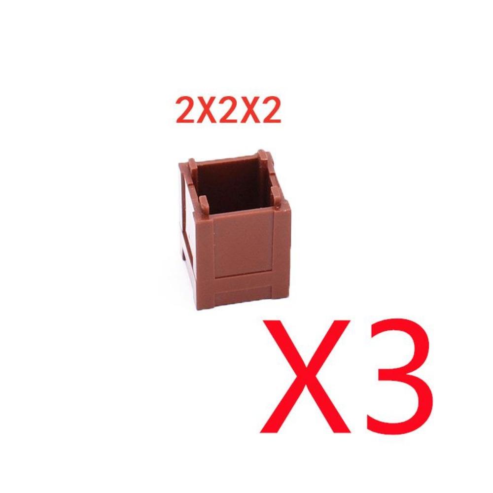 

MOC Персонаж Сцена Строительные Блоки Аксессуары Сейфы для Сокровищ Золотые и Серебряные Руды Алмазы Коробки для Долларов Ключи Игрушки Подарочные Кирпичики