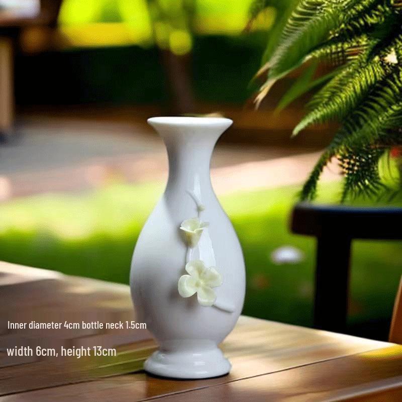 Hand-Pinched Ceramic Vase: Travel Souvenir & Home/Office Decor