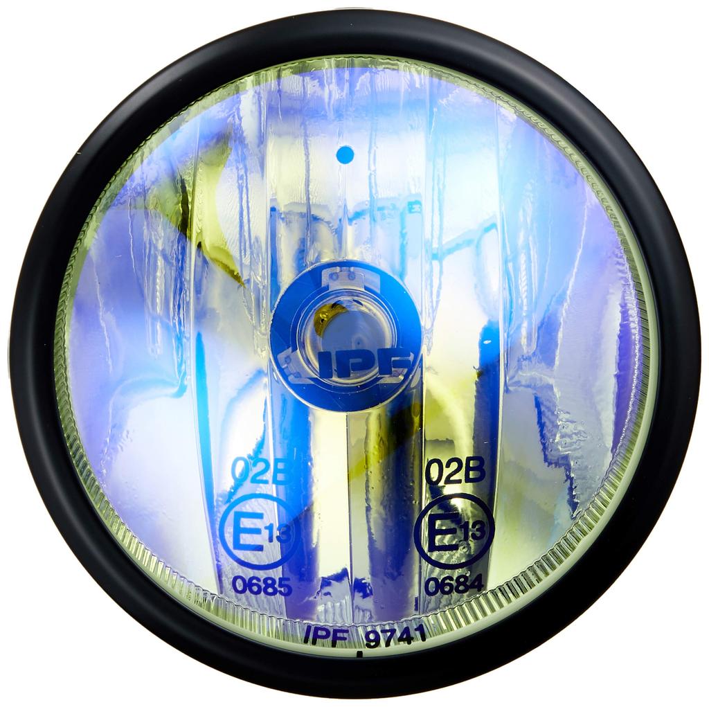 IPF MR110G Halogen Fog Light, H11, Round Shape, Multi-Reflector, Diameter 4.3 inches (110 mm), Gold