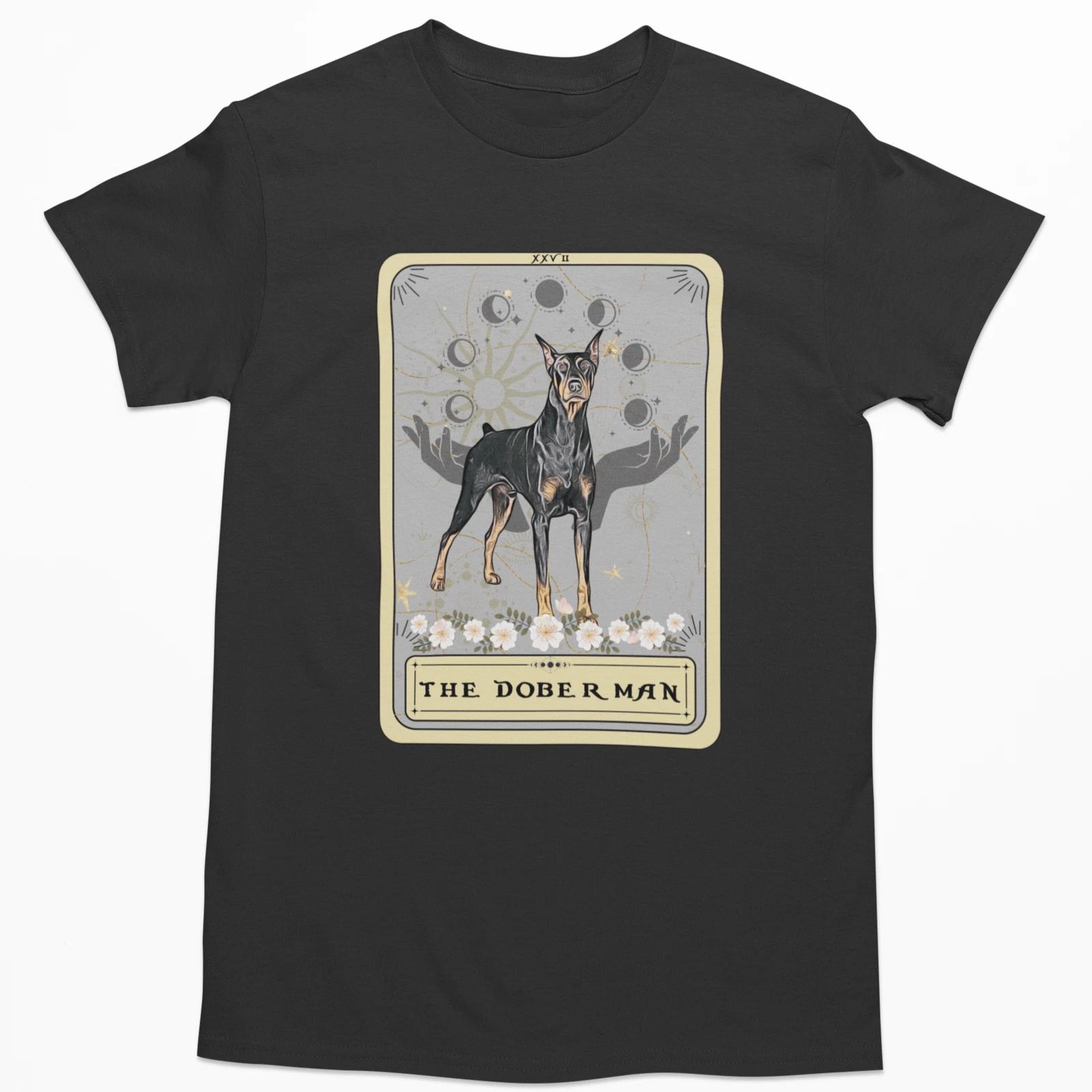 Doberman Tarot Card Shirt M