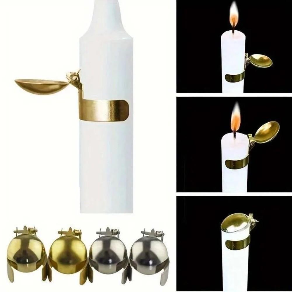 Metal Automatic Candle Extinguisher Rust-proof Candle Extinguisher Cover Party