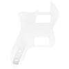 Musiclily Pro 12-Hole Telecaster Pickguard with Covered Two-Humbuck Mount for Fender AmericanMexican 72 Tele Thinline Electric Guitars, White,
