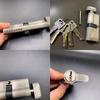 European Standard All Copper Lock Core,anti-theft Lock Core At The Entrance of The Door,indoor and Outdoor Brass Door Lock 5keys