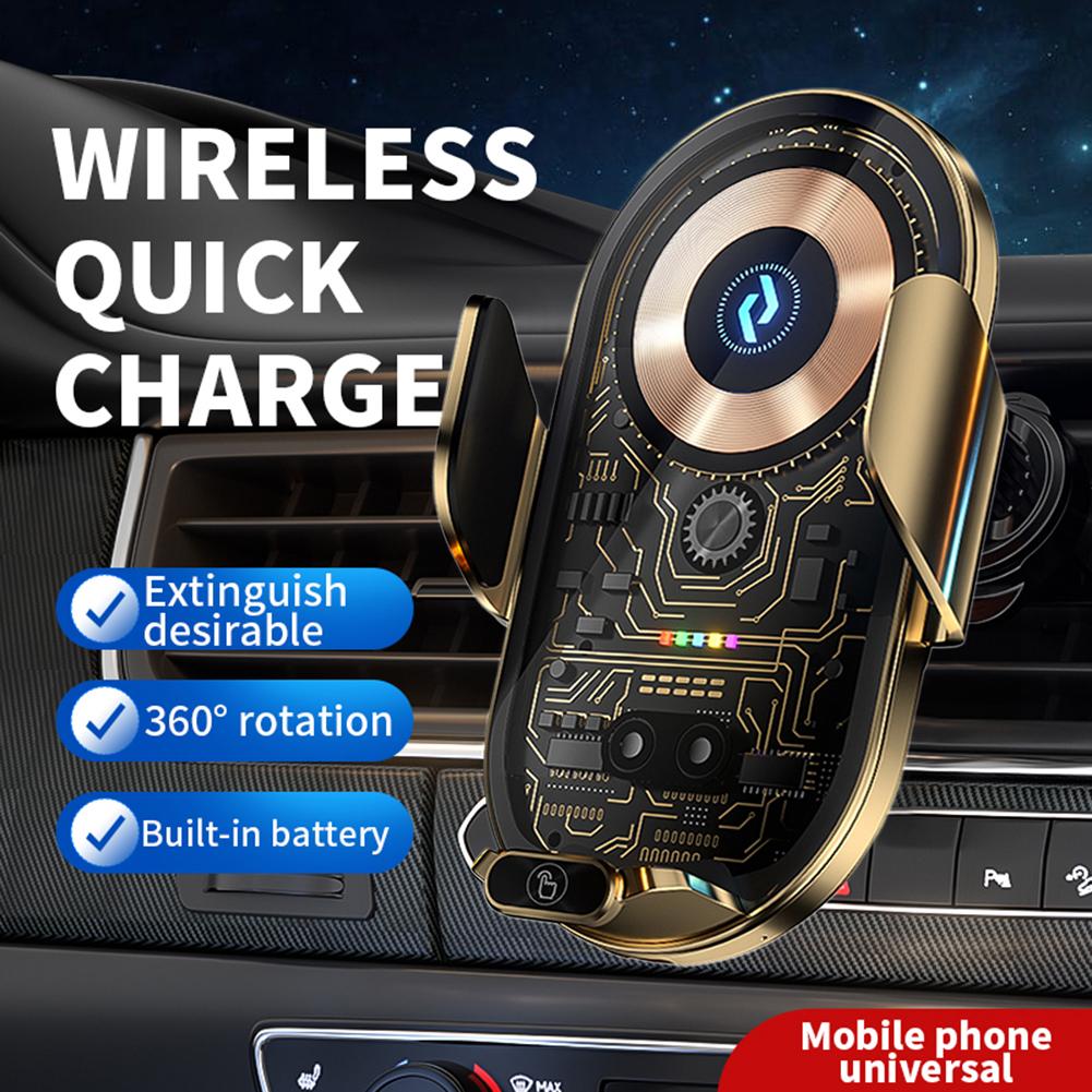 Magnetic Car Charger Mobile Phone Support Car Air Vent Stand 360 Degree Rotation for iPhone 14/13/12 Fast Charging Station