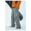 Men Outdoor Warm Thick Loose Straight Casual Cargo Work Pants