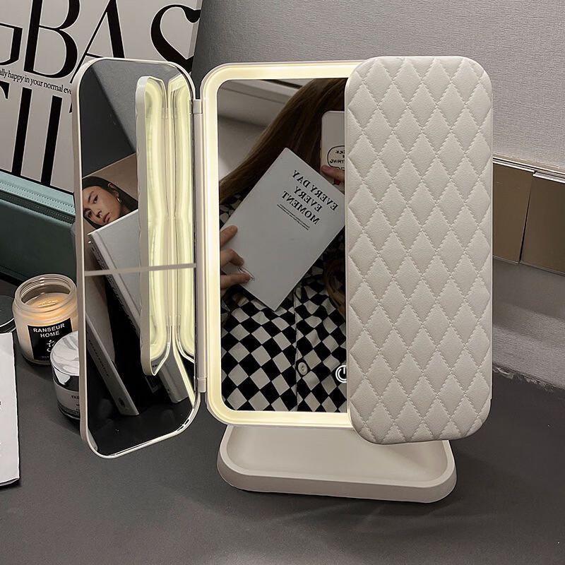 oeny Illuminated Desktop Makeup Mirror