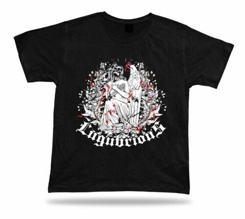 Lugubrious Blood skull humor unisex T shirt Tee special apparel cartoon gift XL