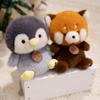 Cute Animal Doll Capybara Pig Cat Dinosaur Elephant Duck Raccoon Panda Rabbit Penguin Fox Plush Toy Scented Doll Birthday Gifts