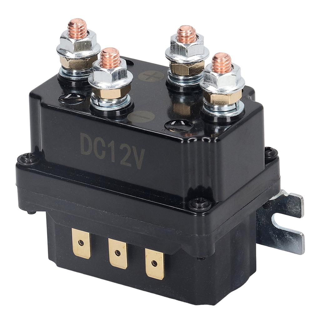 Elektrisches Windenrelais, 250 A, Messingspule, stabile Leistung, Winden-Magnetrelais-Schütz für ATV, 12 V