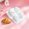 Non-Stick Croissant Mold 6-Cavity Baking Molds New Dessert Mold  Kitchen Bakeware