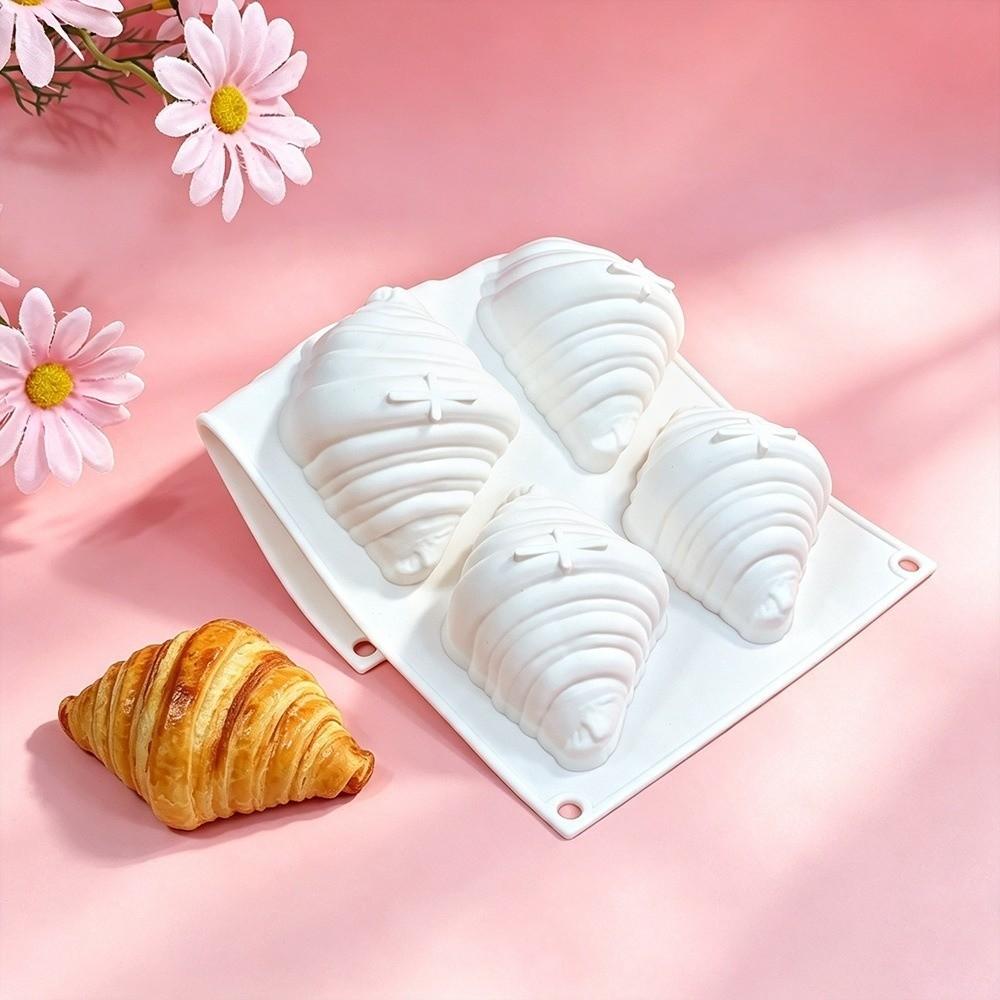 Non-Stick Croissant Mold 6-Cavity Baking Molds New Dessert Mold Kitchen Bakeware