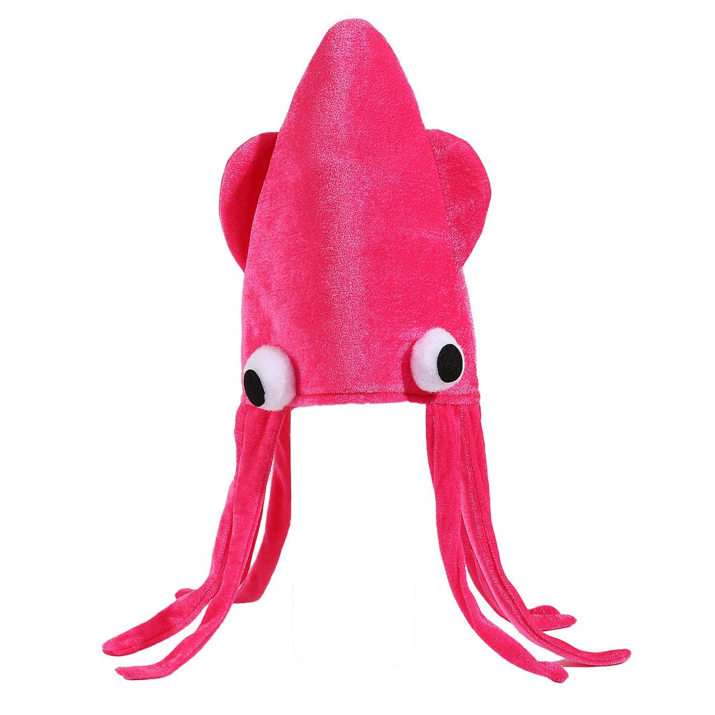 Creative Octopus Hat Creative Design For Costume Parties Festival Event And Performances Halloween Dressingup Headpiece