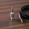 1 3 5PCS SMA Female Audio Adapter to 3.5mm Mono Jack Headphone Radio Test Essential Connector