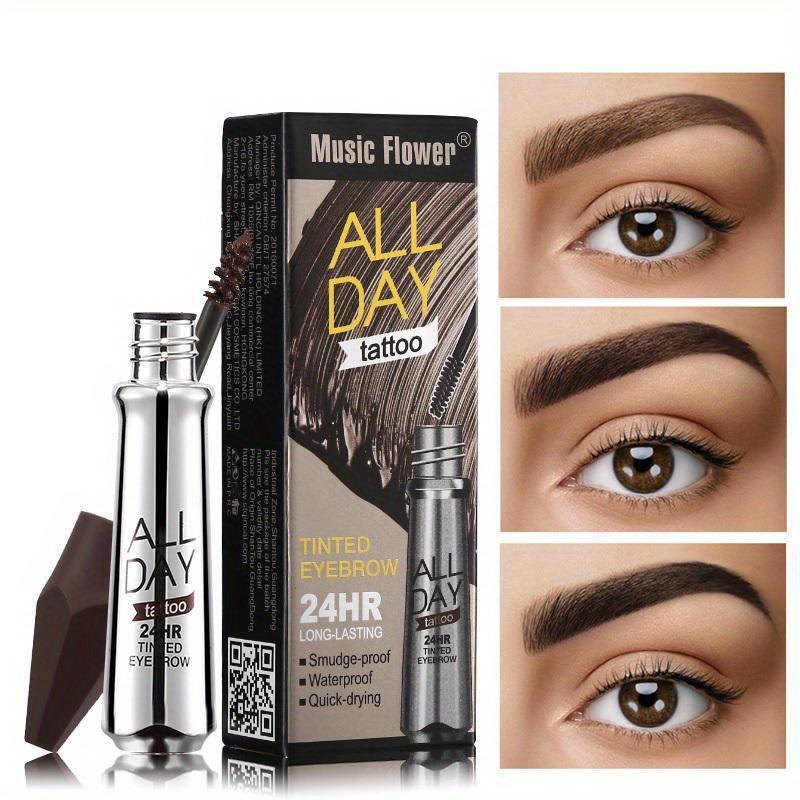 Four Eyelash and Brow Tints - Waterproof and Sweatproof, Long-Lasting - Easy To Use - Quickly Tinted for Vibrant Color