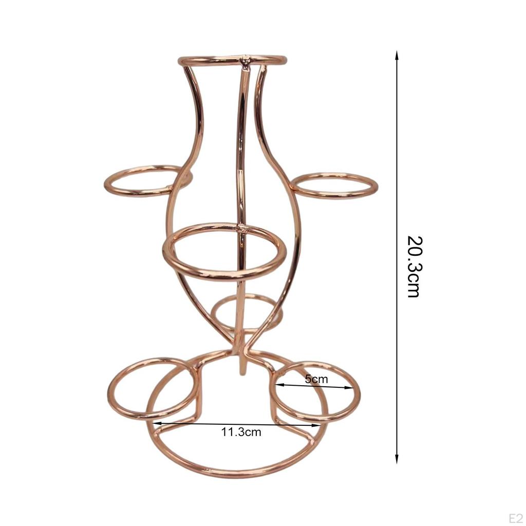 Crystal Ball Base with Seven Spheres Holder for Event Setup