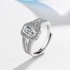 Lindon Women   Artificial Crystal Rings Party Anniversary Fine Jewellery Ring