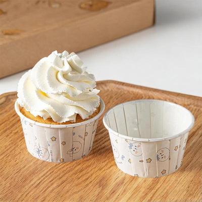 Meidi Niedlicher Hase Gerollter Rand Papier Muffinförmchen