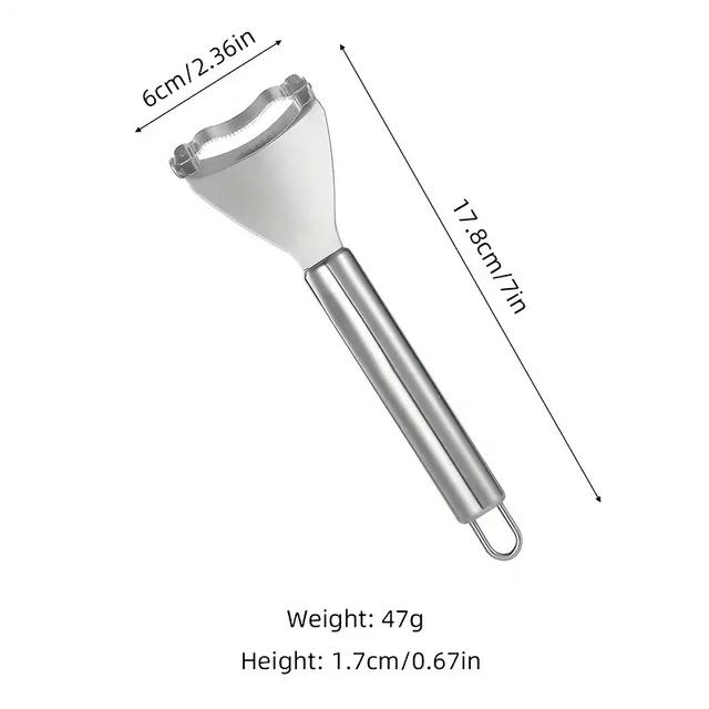 

Stainless Steel Corn Stripper Corns Threshing Corn Thresher Stripper Peeler Corn Kerneler Peeler Fruit Vegetable Kitchen Gadget серебряный