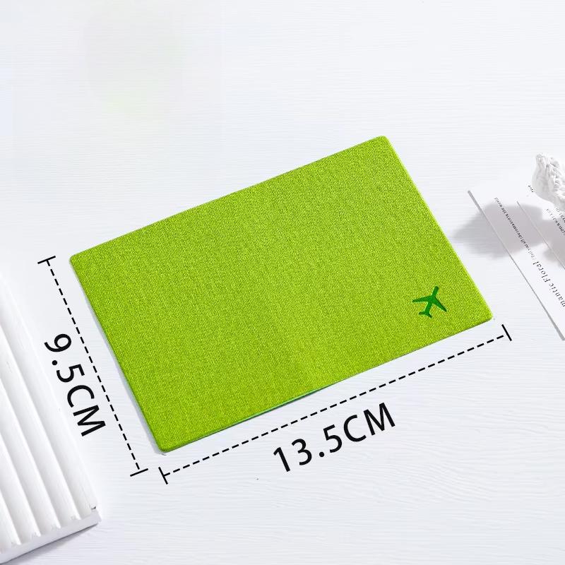 PU Leather Passport Cover for Men & Women Organizer  Protective Card Holder ID Document Covers Travel Passport Case Bags