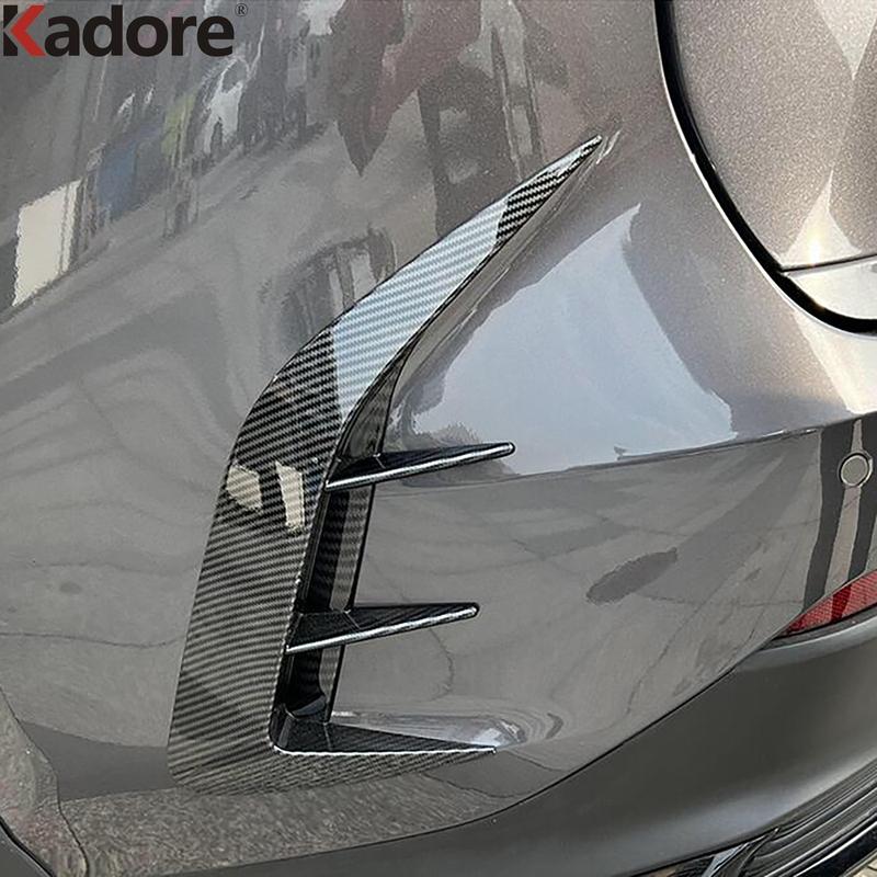 Car Rear Bumper Air Vent Outlet Cover Trim For Lexus NX 250 350 350H 450H    2024 2025 Carbon Fiber Accessories