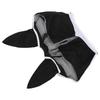 Horse Face Cover Detachable UV Protection Breathable Polyester Horse Fly Mask with Hook and Loop
