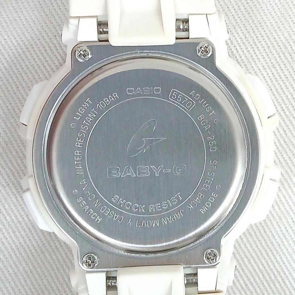 Used CASIO BGA-250 BABY-G