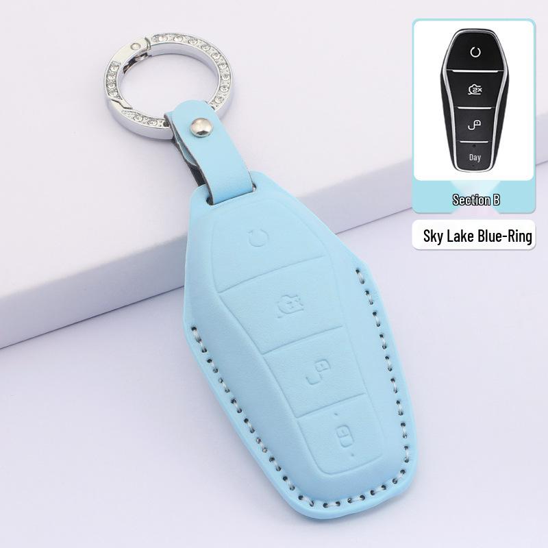 Compatible Key Case for BYD Models: Han, Qin Plus DMI, Song Pro, Tang L, Yuan 05, Seagull, Seal 06, Dolphin