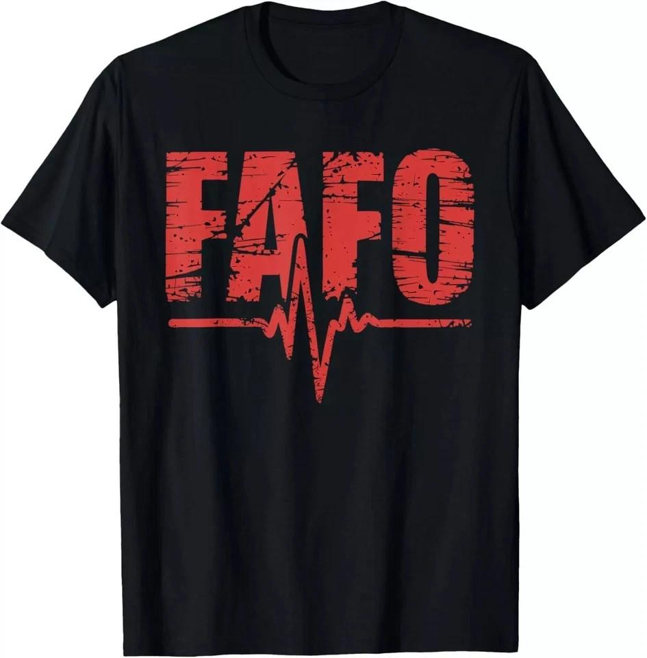 FAFO Trump Funny Humor FAFO Trump Sarcasm Men Women T-Shirt Unisex T-Shirt XL