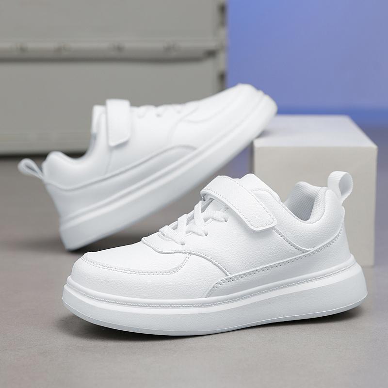 26-40 Children's Plus Size Lightweight and Fashionable White Shoes Outdoor Sports Shoes Board Shoes Casual Shoes