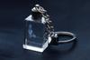 Bloodhound, St. Hubert Hound, Sleuth-hound - Crystal Key Ring with Dog Photo, Illuminated Key Ring, Unique Gift by Art-Dog Brand