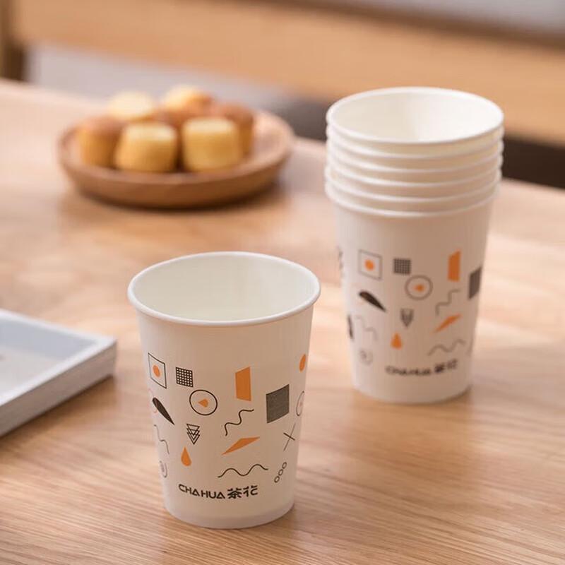 CHAHUA Disposable Thickened 180ml Paper Cups