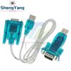 TZT 1/2/5PCS HL-340 New USB to RS232 COM Port Serial PDA FT232 9 pin DB9 Adapter support WIN7 Compatible CH340