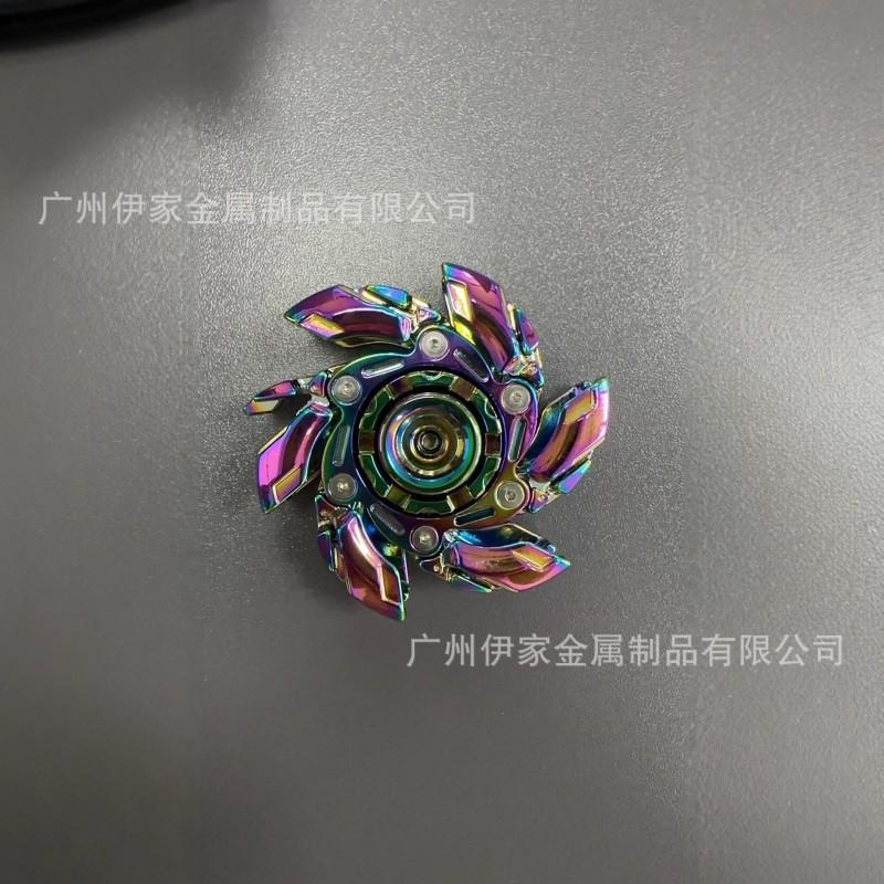 Fidget Spinner Stress Relief Toy Alloy Metal EDC Hand Adults Teens Anxiety