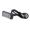 12V- 24V Warning Light 4 LED Bar Car Truck Strobe Flash Emergency Light Lamp