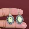 Lemon Chrysoprase Earring Natural Gemstone Earrings Vintage Jewelry 925 Sterling Silver Earring Handmade Latest Design Earring Gifts For Her