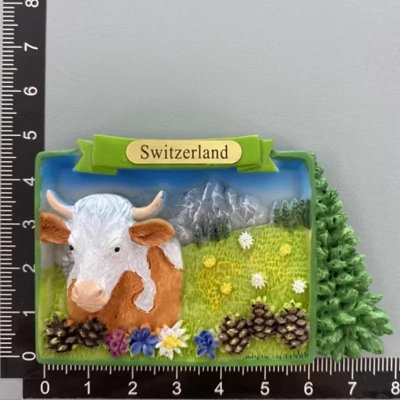 

Switzerland Fridge Stickers Alps Berner Oberland Jungfrau Travelling Souvenirs Fridge Magnets Message Board Stickers Gifts